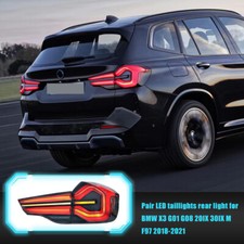 1 Paar für BMW X3 G01 G08 F97 2018-2021 Heckleuchte Rückleuchten LED Rücklichter