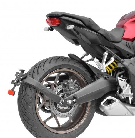 Support de plaque bas Top Block pour moto Honda CB650R et CBR650R 2021-2022 noir