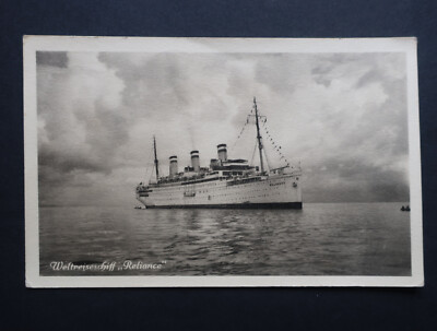 AK Ansichtskarte Foto Reederei HAPAG Schiff Reliance'''' 1936 Westindien