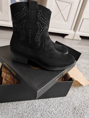Marco Tozzi Damen Western Stiefeletten Gr.40 Neuw.