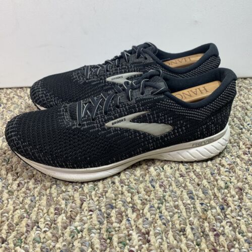 Brooks Womens Revel 3 1103141D012 Black Running Shoes Sneakers Size 9.5 - Imagen 1 de 11