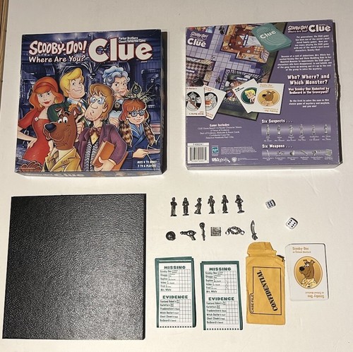 Scooby Doo! Wo bist du? Clue - Hasbro Parker Brothers Brettspiel 2003 Edition - Bild 2 von 5