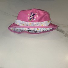 Disney Junior Minnie Mouse Reversible Bucket Sun Hat for Toddler Girls