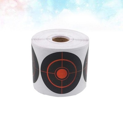 250Pcs Instant Feedback Black Round Splatter Target Stickers for Shooting Use