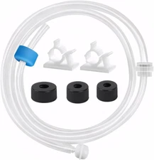 47" under Counter Sink Soap Dispenser Extension Tube Kit with Check Valve