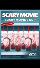 Vaso de bebida fantasma sangriento doble pared película de miedo 6 AMC