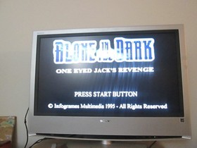 Alone in the Dark: One-Eyed Jack's Revenge (Sega Saturn, 1996) CIB Tested