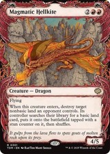 Magmatic Hellkite (Showcase) -Foil Near Mint MTG Tarkir: Dragonstorm