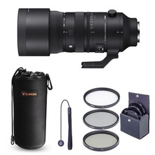 Sigma 70-200mm f/2.8 DG DN OS Sports Lens for Sony E  Case  Filter Cap Tether