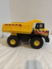 VINTAGE 1999 TONKA PRESSED STEEL 16" MIGHTY DUMP TRUCK 768 XMB-975 TIRES