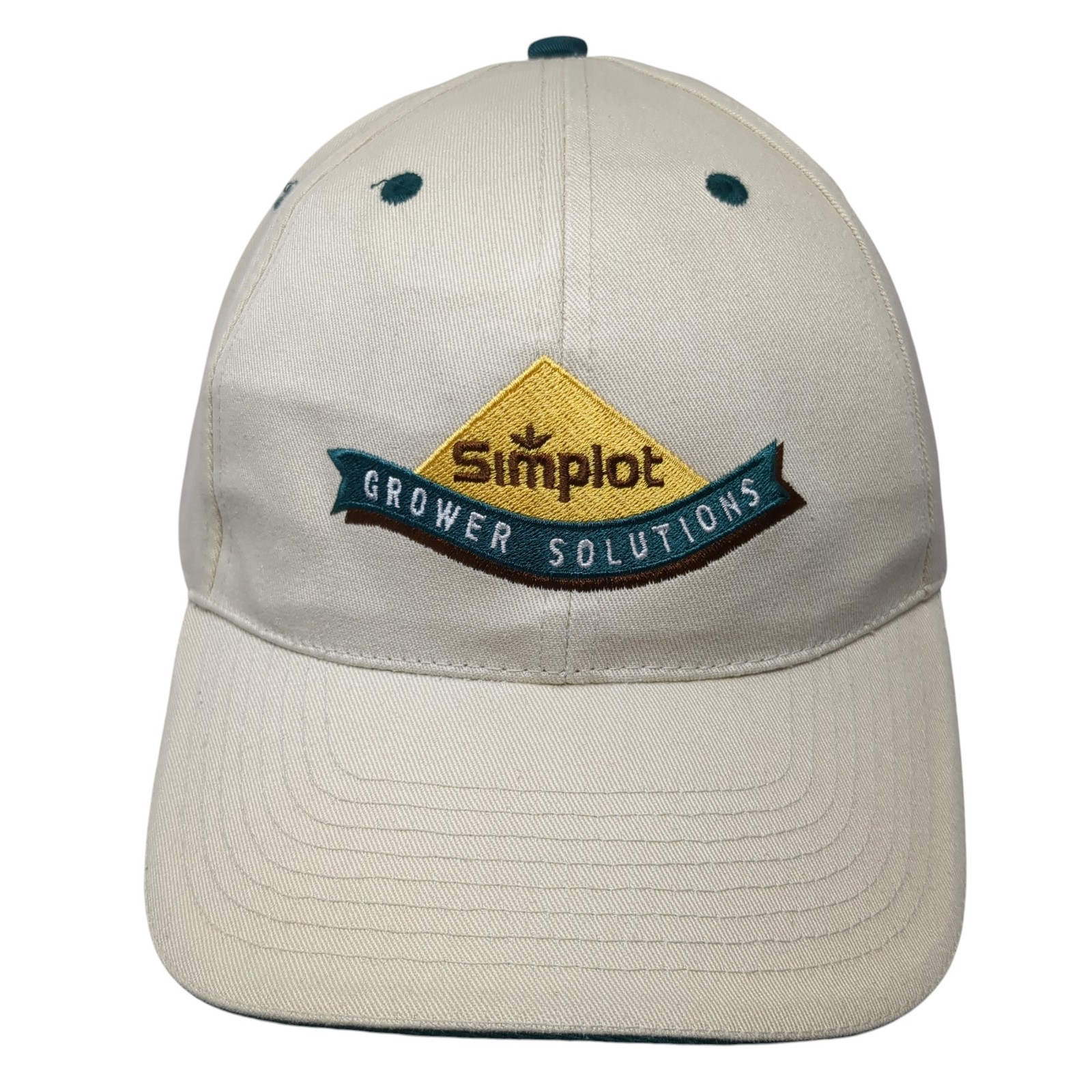 Simplot Grower Solutions Slideback Baseball Cap B… - image 1