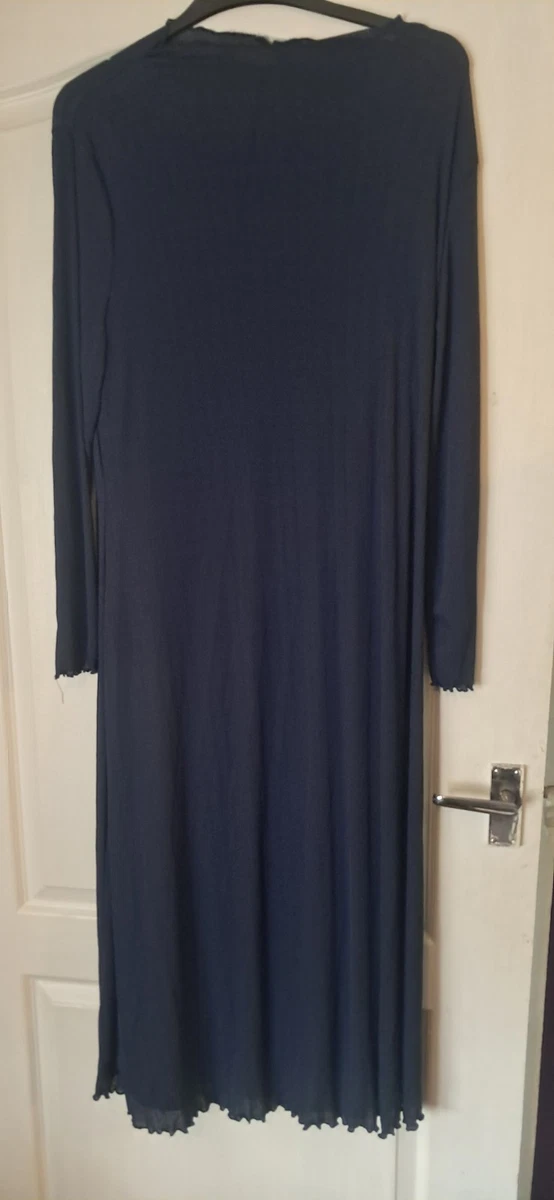 blue ruffle trim dress PRIMARK. Denim dress size 38 – Hibuy market