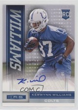 2013 Rookies & Stars Longevity Parallel Signatures Kerwynn Williams Auto w1w