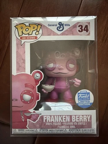Funko Pop! Vinyl: Ad Icons - Frankenberry (w/ Cereal&Spoon)  (Exclusive) 34