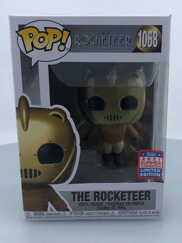 Funko POP! Movies The Rocketeer #1068 Funko Exclusive Vinyl Figure DAMAGED BOX