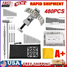 Adjustment Watch Band Strap Link Pin Remover Spring Bar Repair Resizing Tool Kit