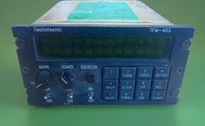 Technisonic TFM-403 UHF FM Transceiver, Bent Fins, Guaranteed To Pass Inspection