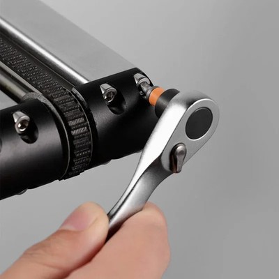DUKA 33-in-1 Ratchet Wrench Screwdriver Kit S2 Magnetic Bits DIY Repair