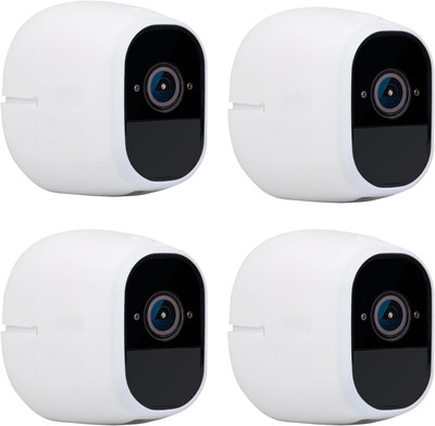 4X Silicone Skin Cases for Arlo Pro and Arlo Pro 2 Security Camera (White)