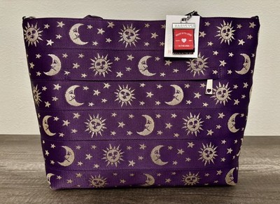Harveys Seatbelt MSL Medium Streamline Tote - CELESTIAL. Moon and Stars. NWT