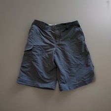 Boys black adjustable waist Under Armour shorts size YMD