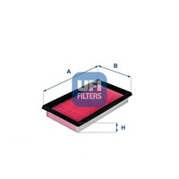 UFI Luftfilter 30.362.00 Passend FüR Nissan