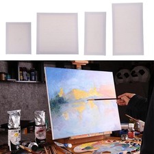 Blank  Acrylic Painting Canvas Board Stretched Wood Framed Canvas - blanc,