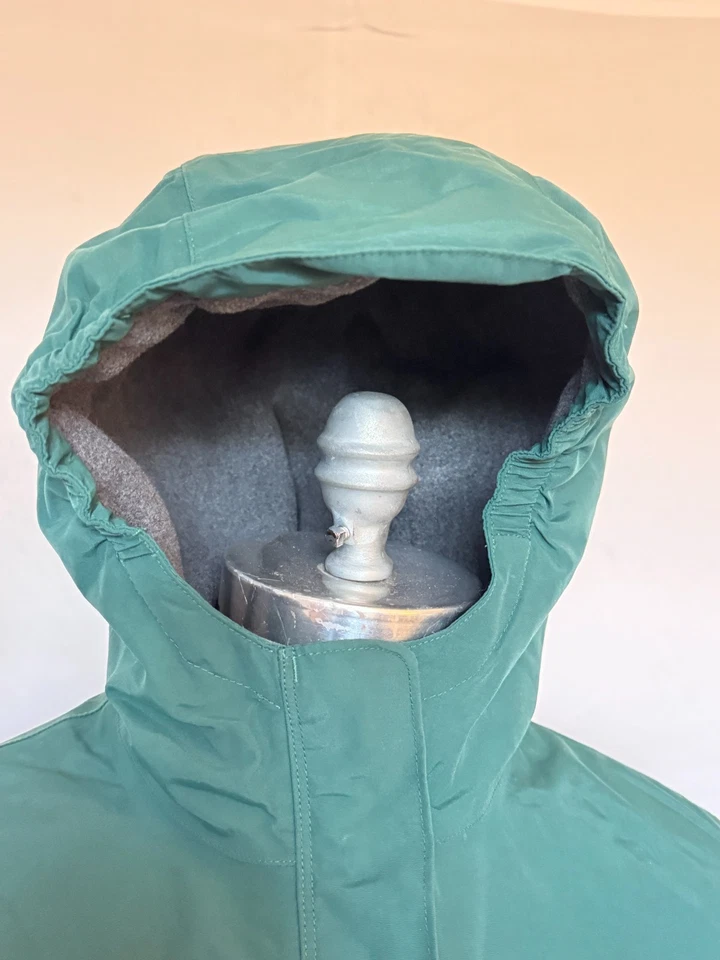 Lands End Squall Waterproof Insulated Parka Evergreen Men's size Large 42-44 - Image 3 of 4