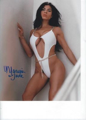 Marissa Jade Signed 8x10 Photo #6 Star Mob Wives Season 6 International Model
