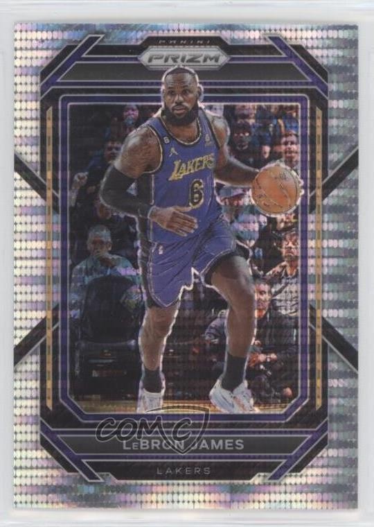 2022-23 Panini Prizm Pulsar Prizm LeBron James #134 0kr0