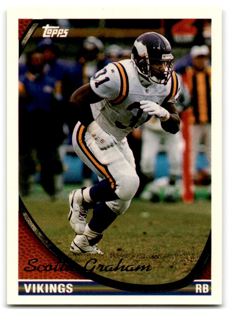 1994 Topps Scottie Graham Rookie Minnesota Vikings #61