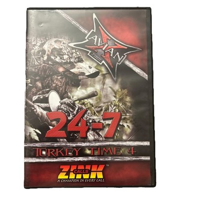 Zink Calls : Avian X 24-7 Turkey Time 4 , Pre-Owned DVD ( Turkey Hunting )