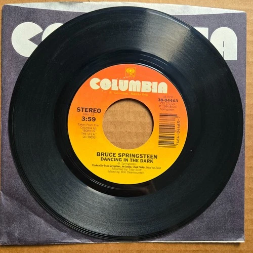 BRUCE SPRINGSTEEN Dancing In The Dark 45 7" Record Vinyl