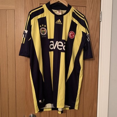 Vintage Fenerbahce Fußball Top Gr. L Neuwertig 
