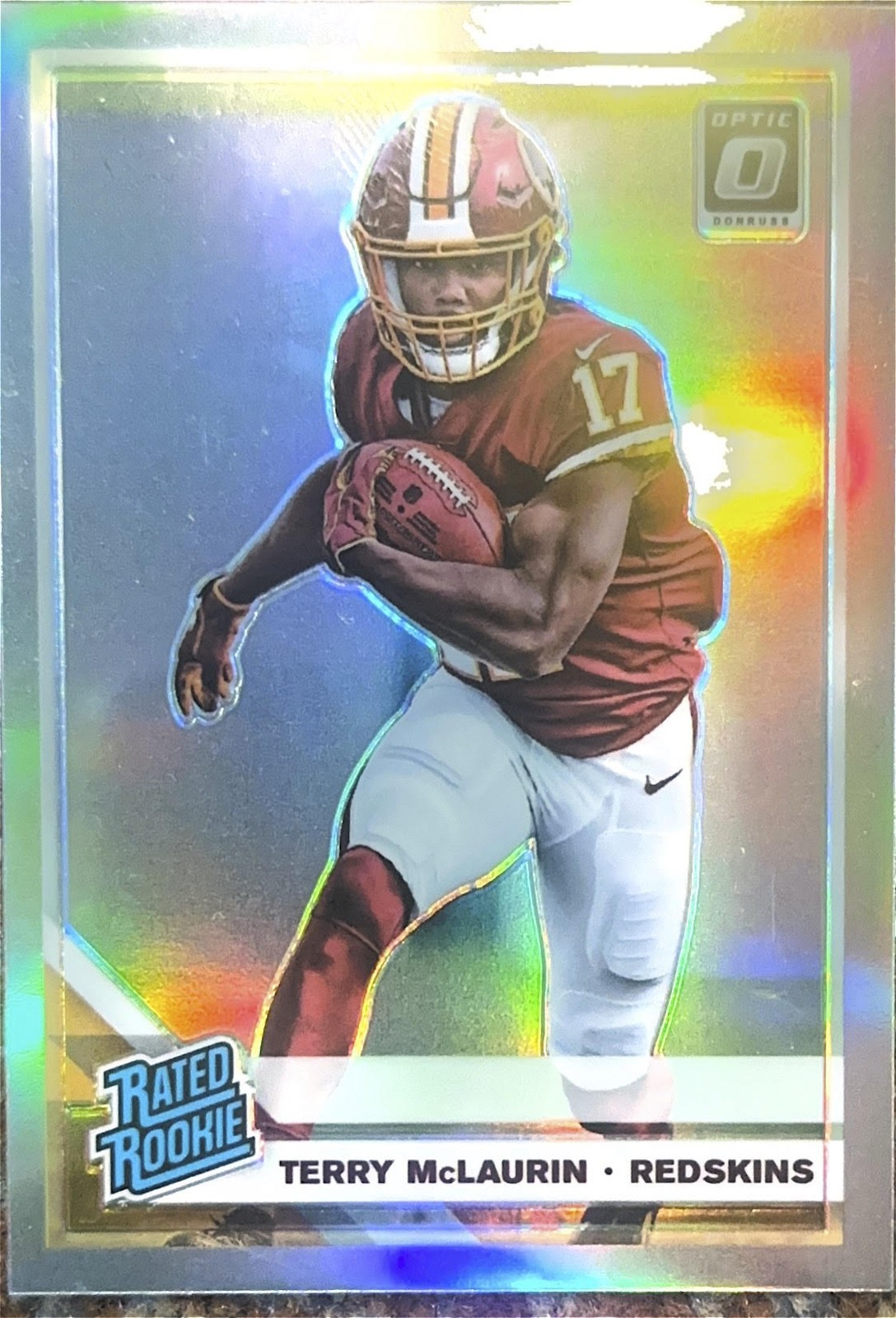 2019 Panini Prizm #353 Terry McLaurin Prizm