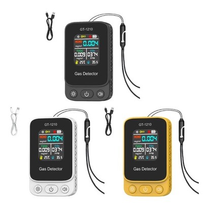 Combustible Gas & CO Leak Detectors Sound Alerts Visual Indicator Easy Setups