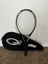 Prince O3 Silver Oversize tennis Racket Racquet 4 1/4 with BAG. New Grips