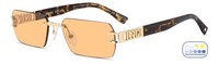Dsquared2 Sonnenbrillen D2 0189/S 000/N8 Gold Orange Herren