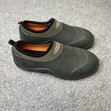 Muck Boot Company Muckster Shoes Mens Size 7 Green Rubber Garden Clogs Slip On