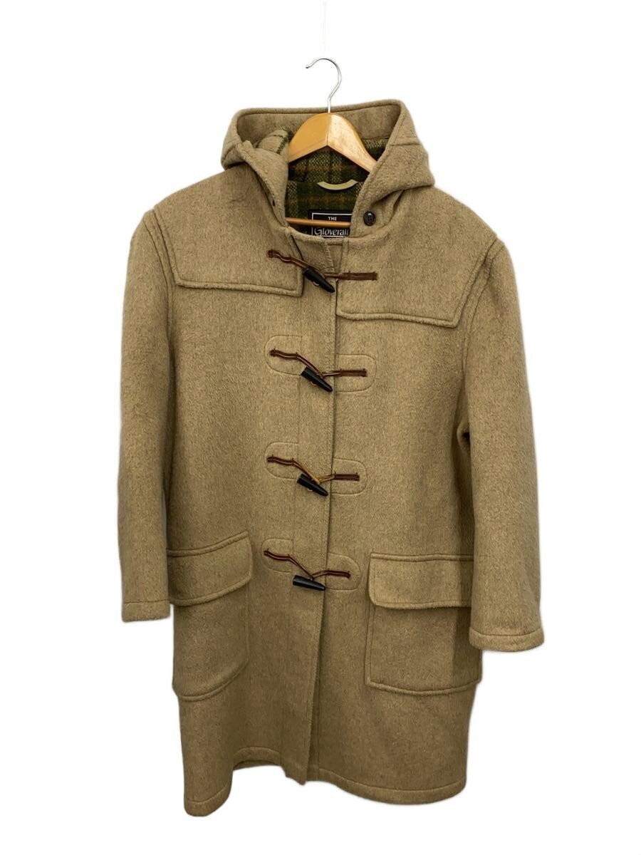 Gloverall 90S/Made In England/Duffel Coat/Check Lining/38/Wool/Crm 3445