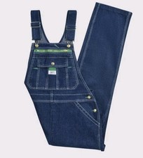 Liberty Mens Stonewashed Denim Bib Overalls 30x32 Workwear EUC