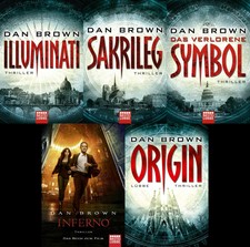 Dan-Brown-Paket: Alle Robert-Langdon-Romane i...