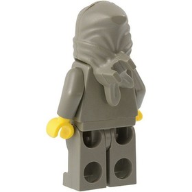 LEGO Ninja Gray Minifigure Castle Grey 6033 6089 4805 6093 cas049