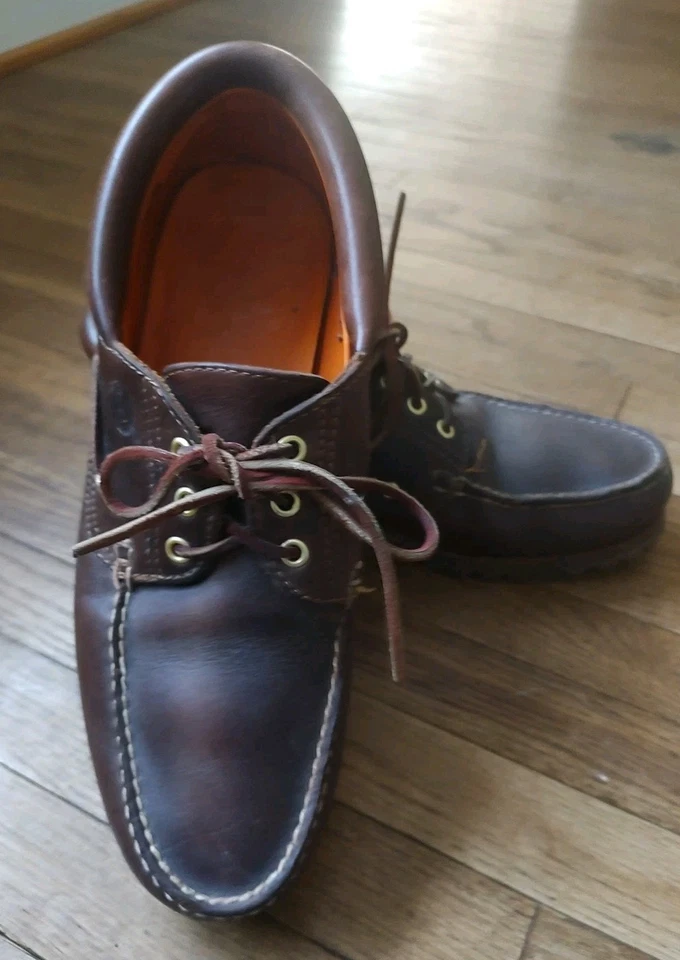 Zapatos clásicos Timberland 3 Eye Lug de cuero: para hombre talla 11W Foto 2 de 4