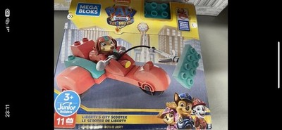 Paw Patrol The Movie Liberty's City Scooter Mega Bloks Neu & Versiegelt