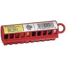 3M Std-Cx Wire Marker Tape Dispenser, Pk10