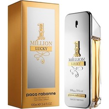 1 Million Lucky / Paco Rabanne EDT Spray 3.4 oz 100 ml  m 