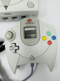 Sega Dreamcast Complete Bundle - Console, Controller And Cords Clean Tested Good