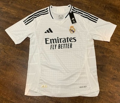 2024-25 Adidas Men's Real Madrid Authentic Version Home Soccer