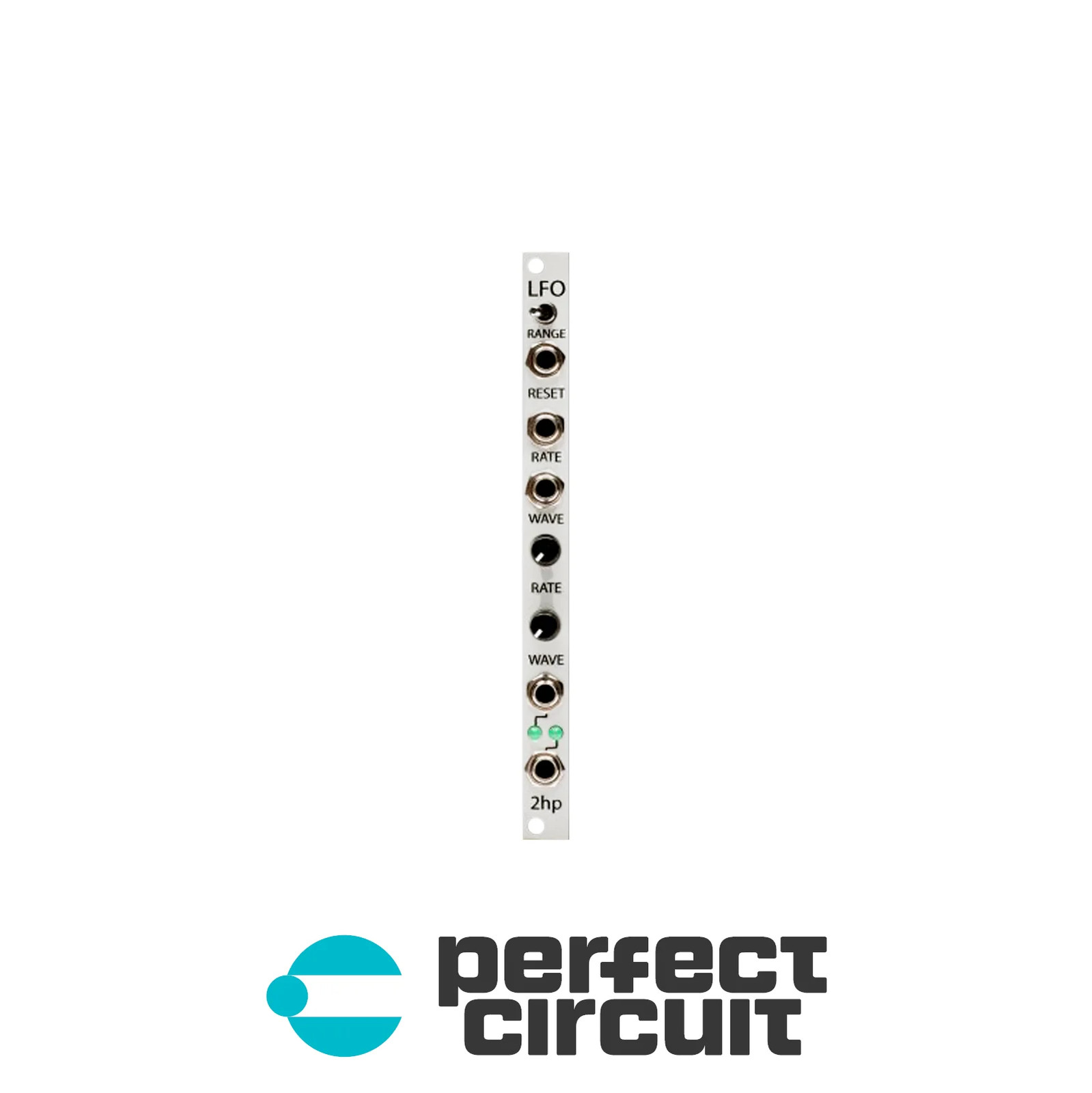 2hp LFO v2 Oscillator (Silver) EURORACK - NEW - PERFECT CIRC
